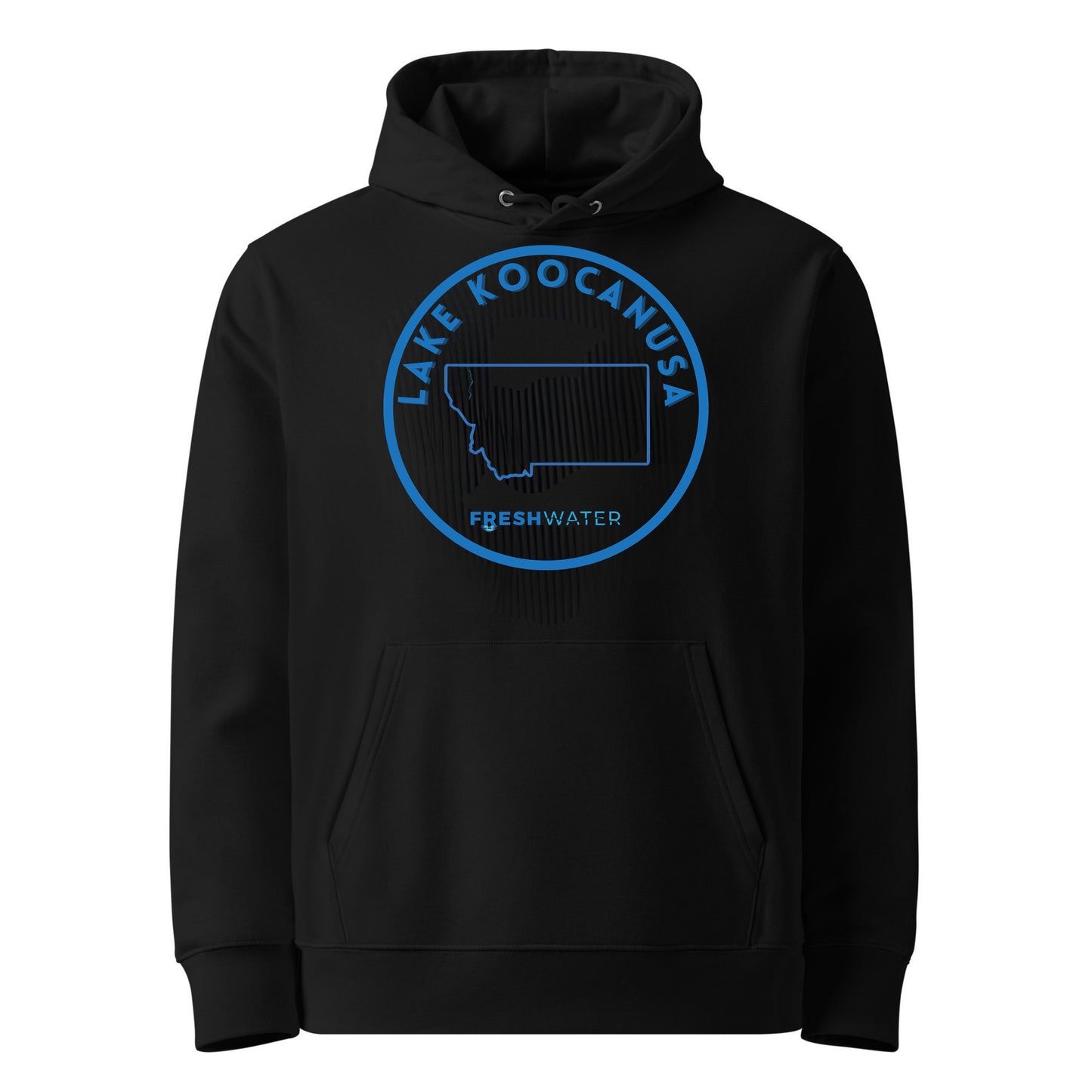Lake Koocanusa Premium Eco Hoodie