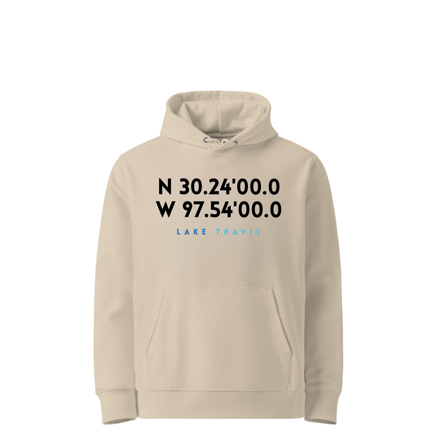 Lake Travis Premium Eco Hoodie