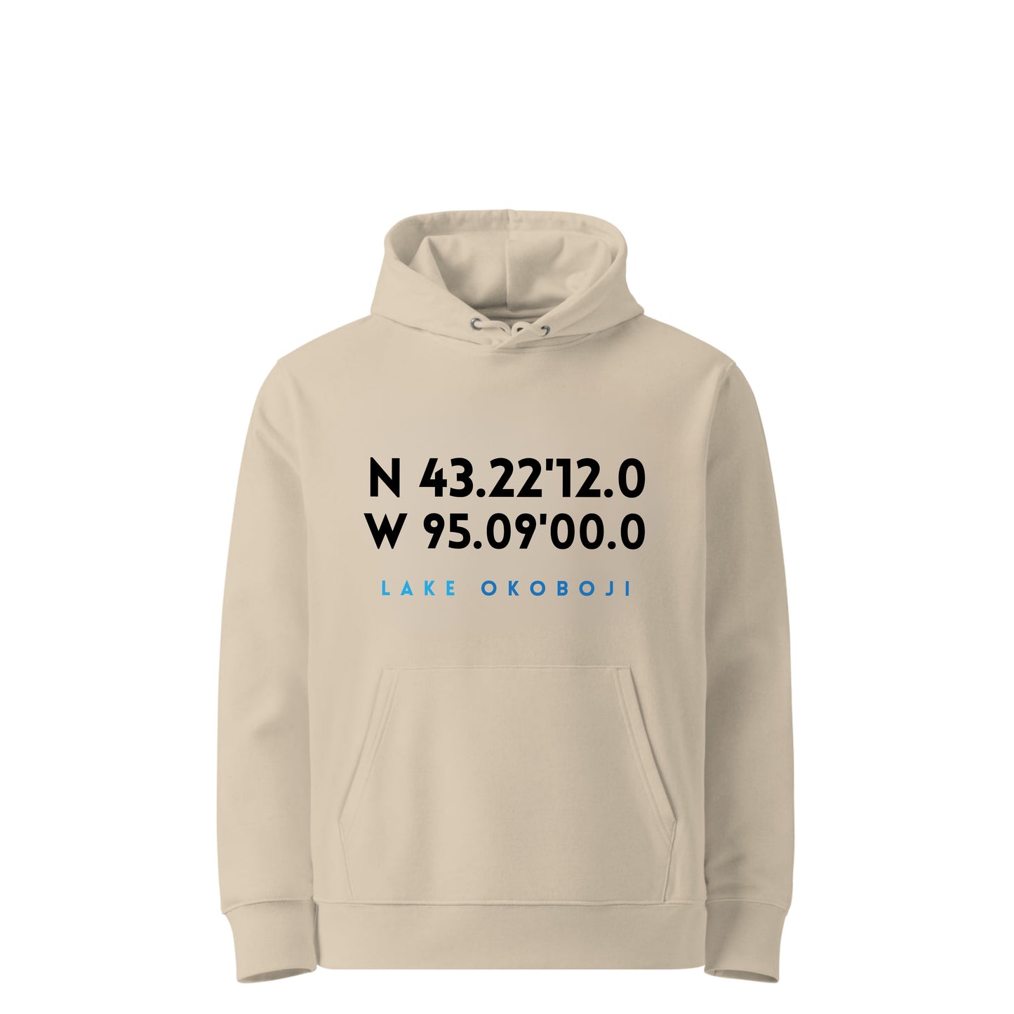 Lake Okoboji Premium Eco Hoodie