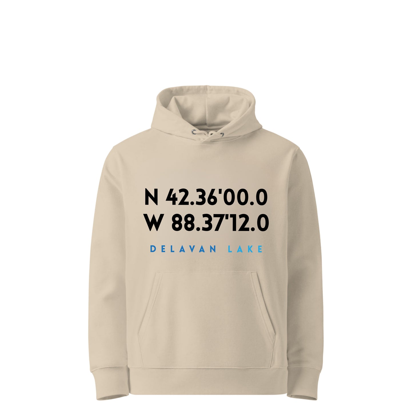 Delavan Lake Premium Eco Hoodie