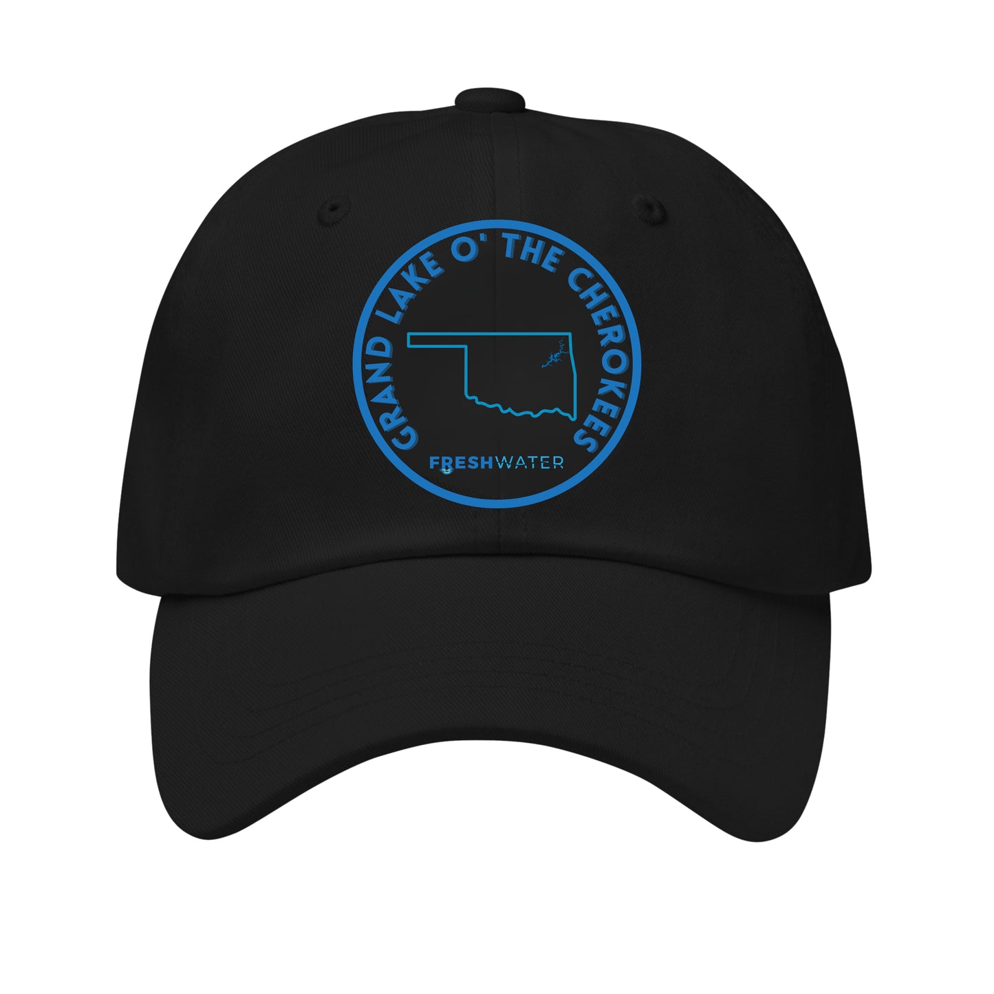 Grand Lake o' the Cherokees premium Dad hat
