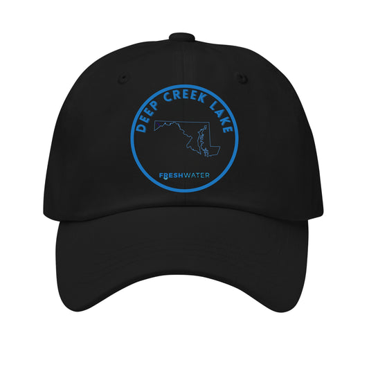 Deep Creek Lake premium Dad hat