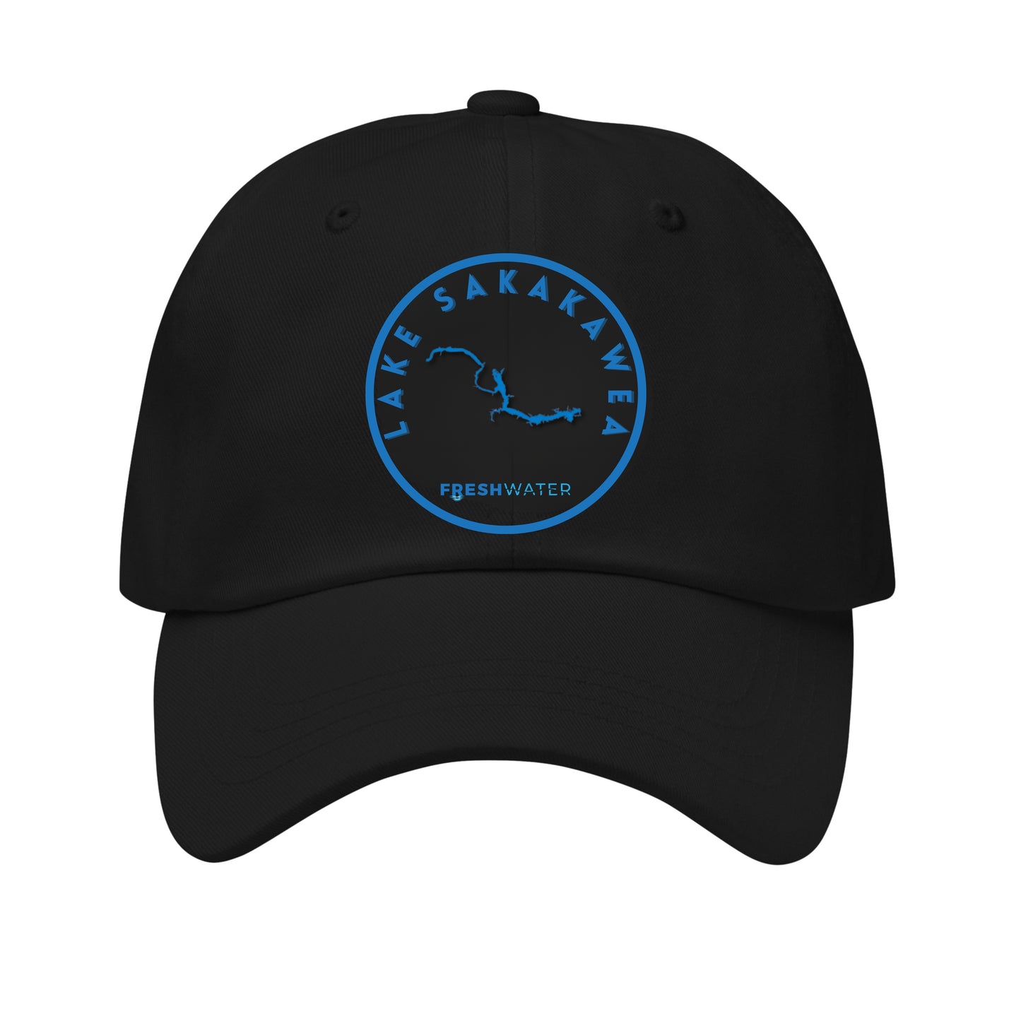 Lake Sakakawea premium Dad hat