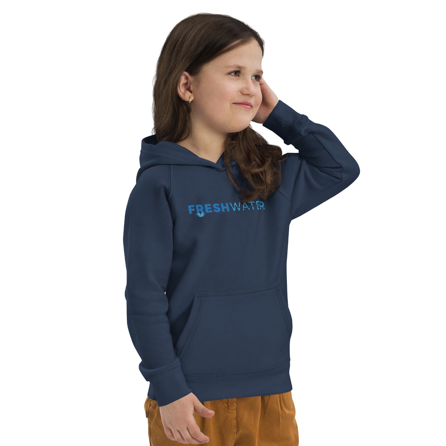 Fresh Kids Blue eco hoodie
