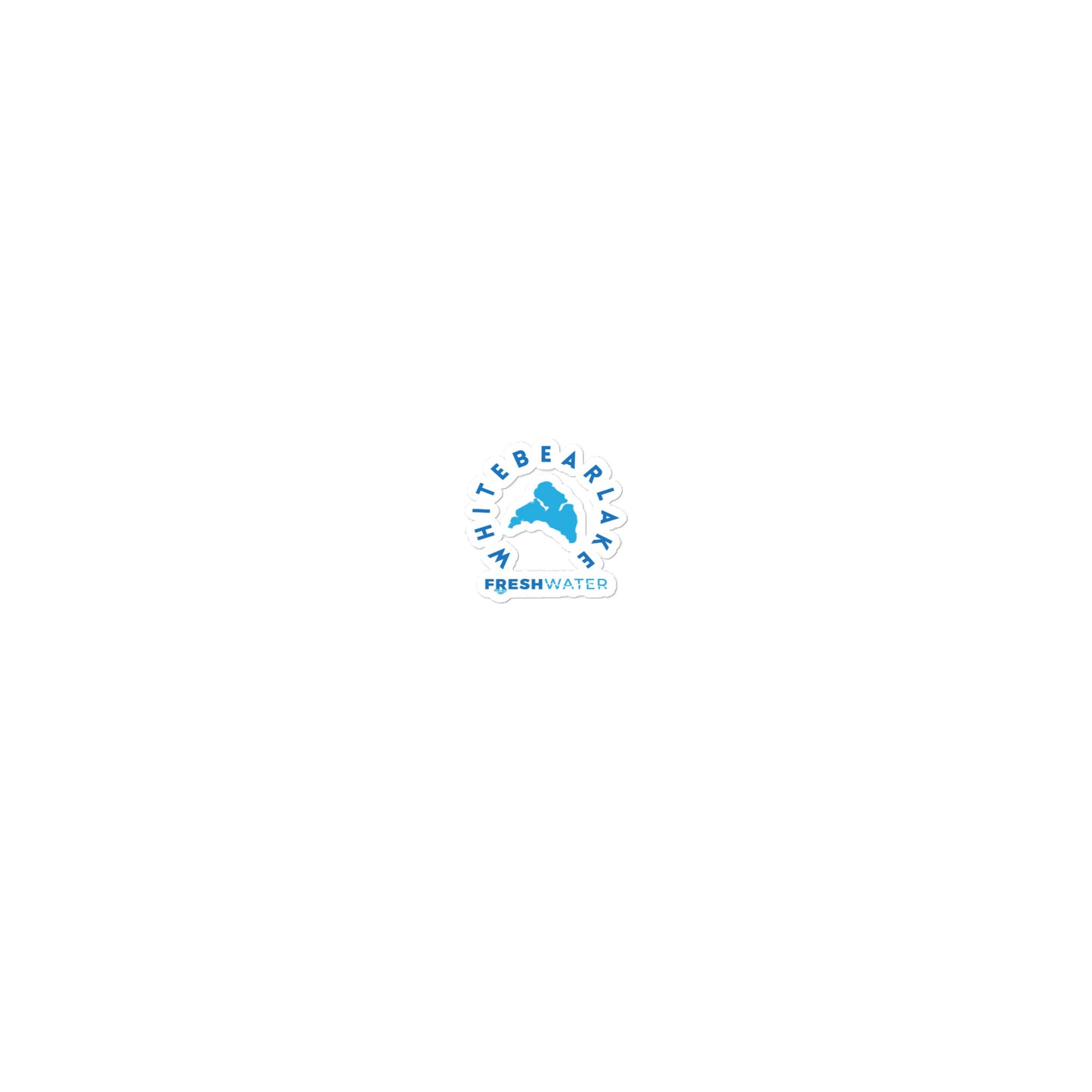 White Bear Lake Bubble-free stickers