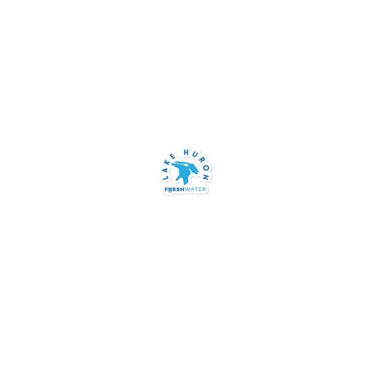 Lake Huron Bubble-free stickers