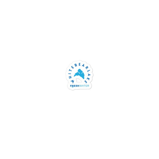 White Bear Lake Bubble-free stickers