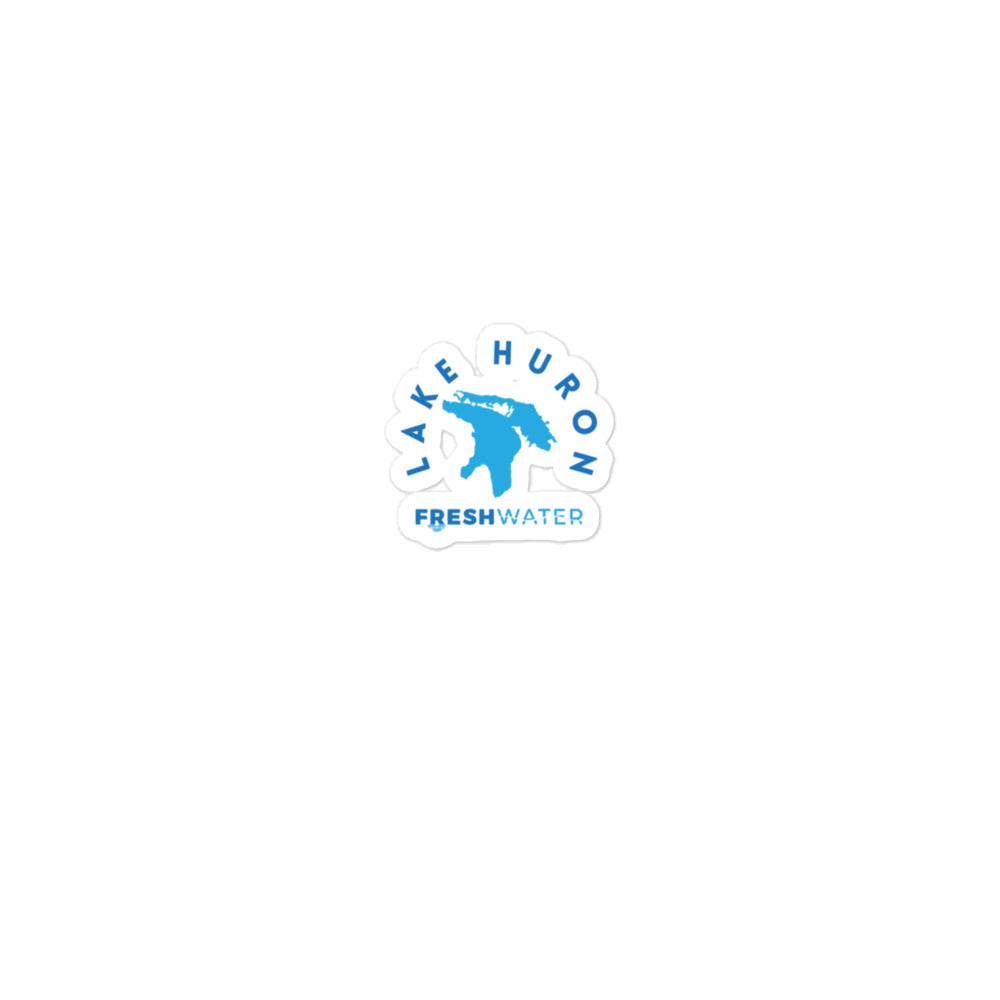 Lake Huron Bubble-free stickers