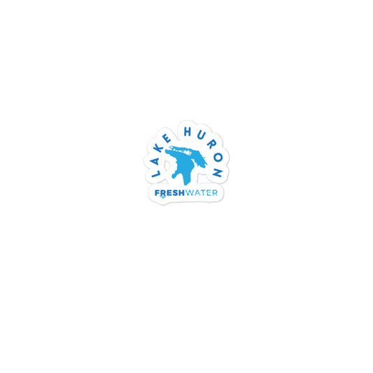 Lake Huron Bubble-free stickers