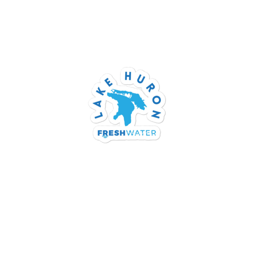 Lake Huron Bubble-free stickers