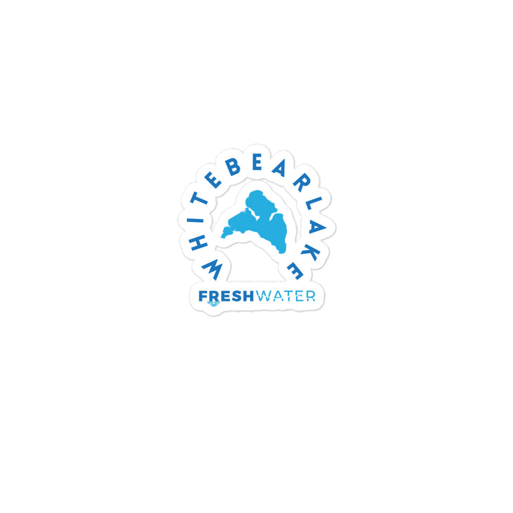 White Bear Lake Bubble-free stickers