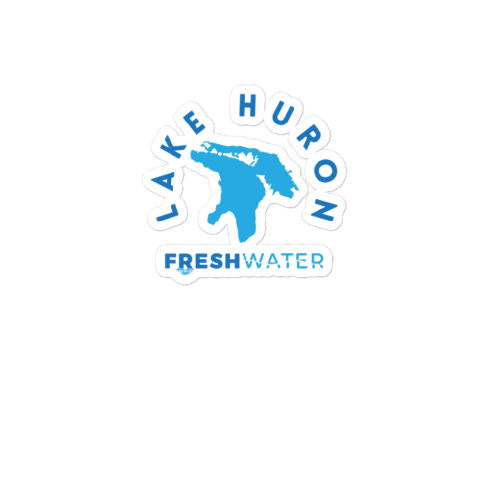 Lake Huron Bubble-free stickers