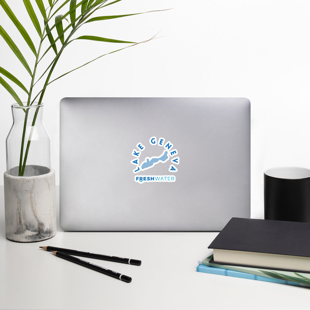 Lake Geneva Bubble-free stickers