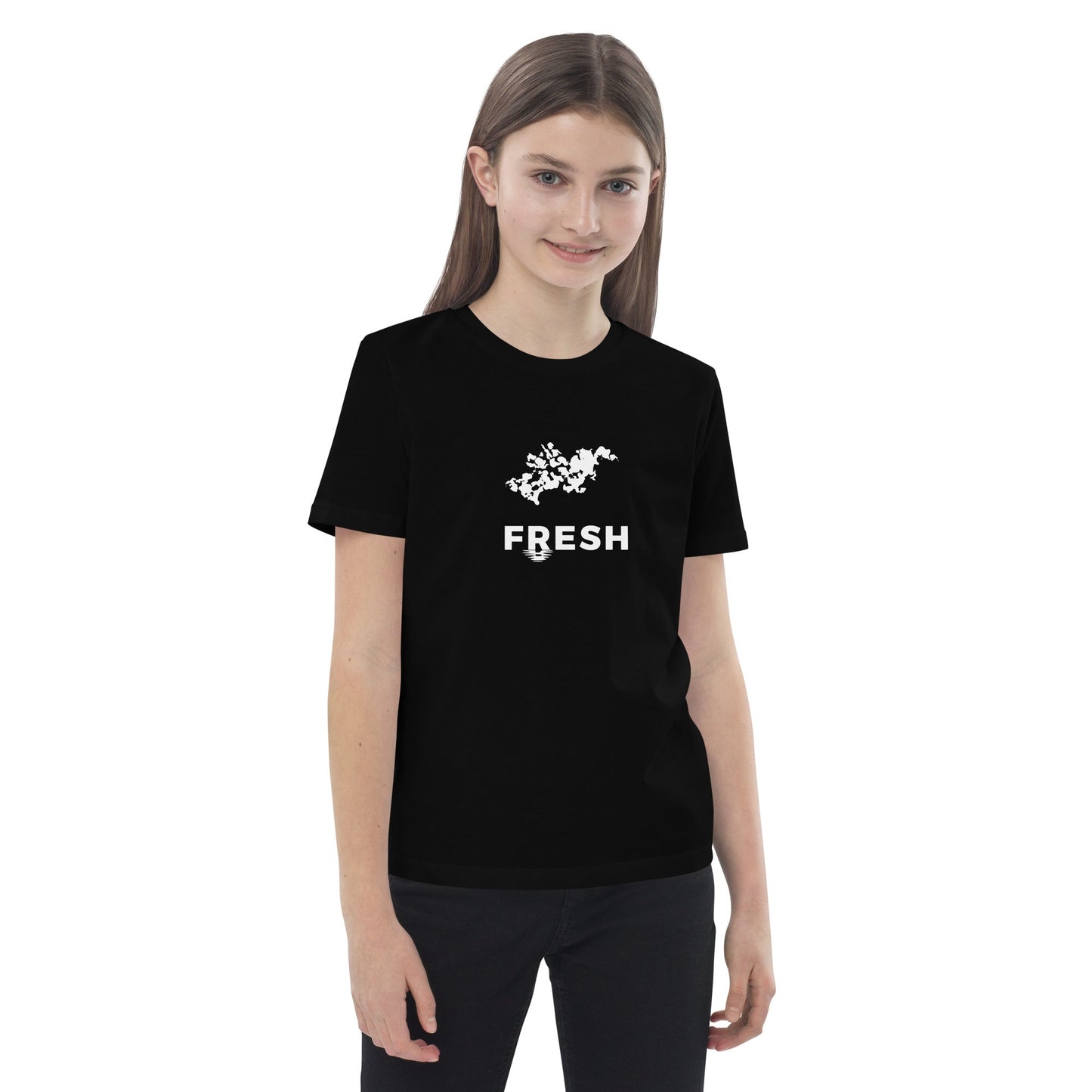 Custom FreshKids Fresh BW Organic cotton kids t-shirt