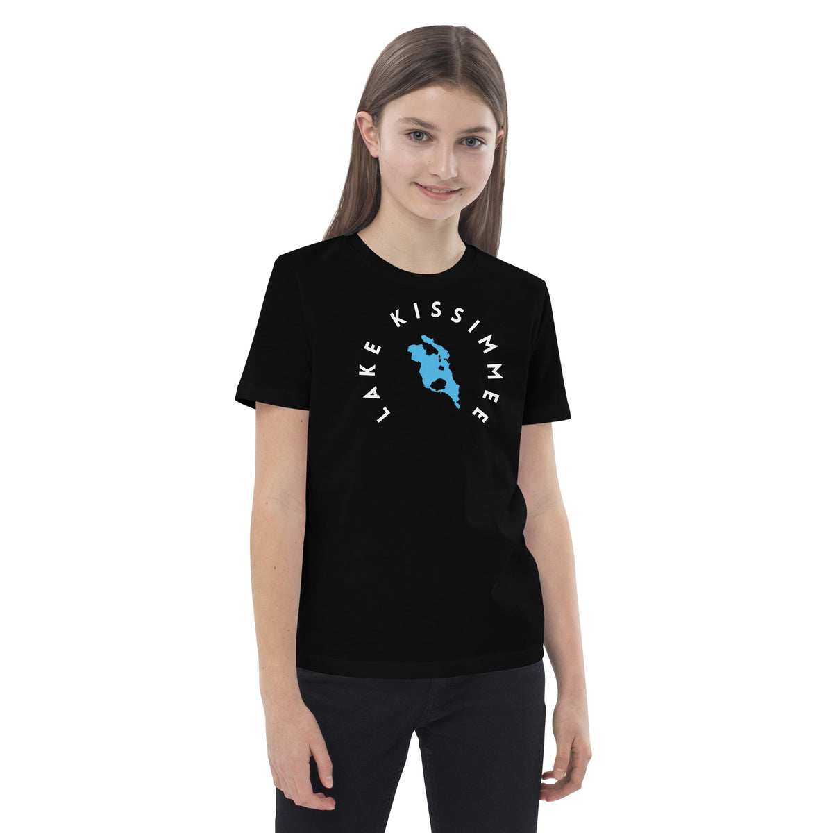 Lake Kissimmee Florida Freshwater WB Organic cotton kids t-shirt