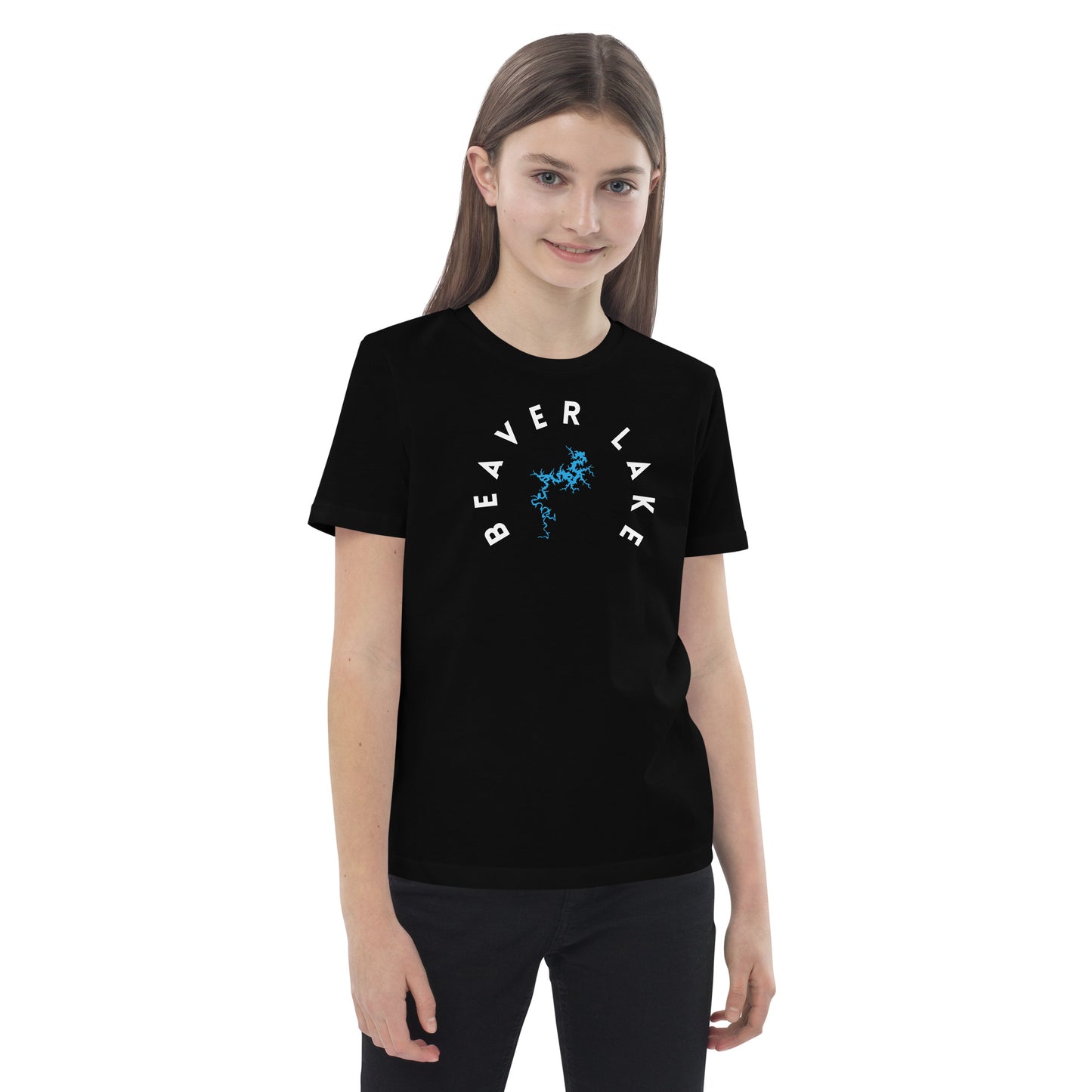 Beaver Lake Arkansas Freshwater WB Organic cotton kids t-shirt