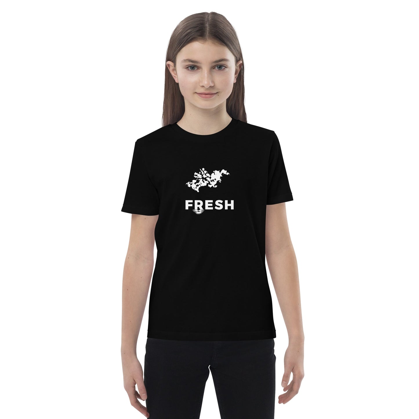 Custom FreshKids Fresh BW Organic cotton kids t-shirt