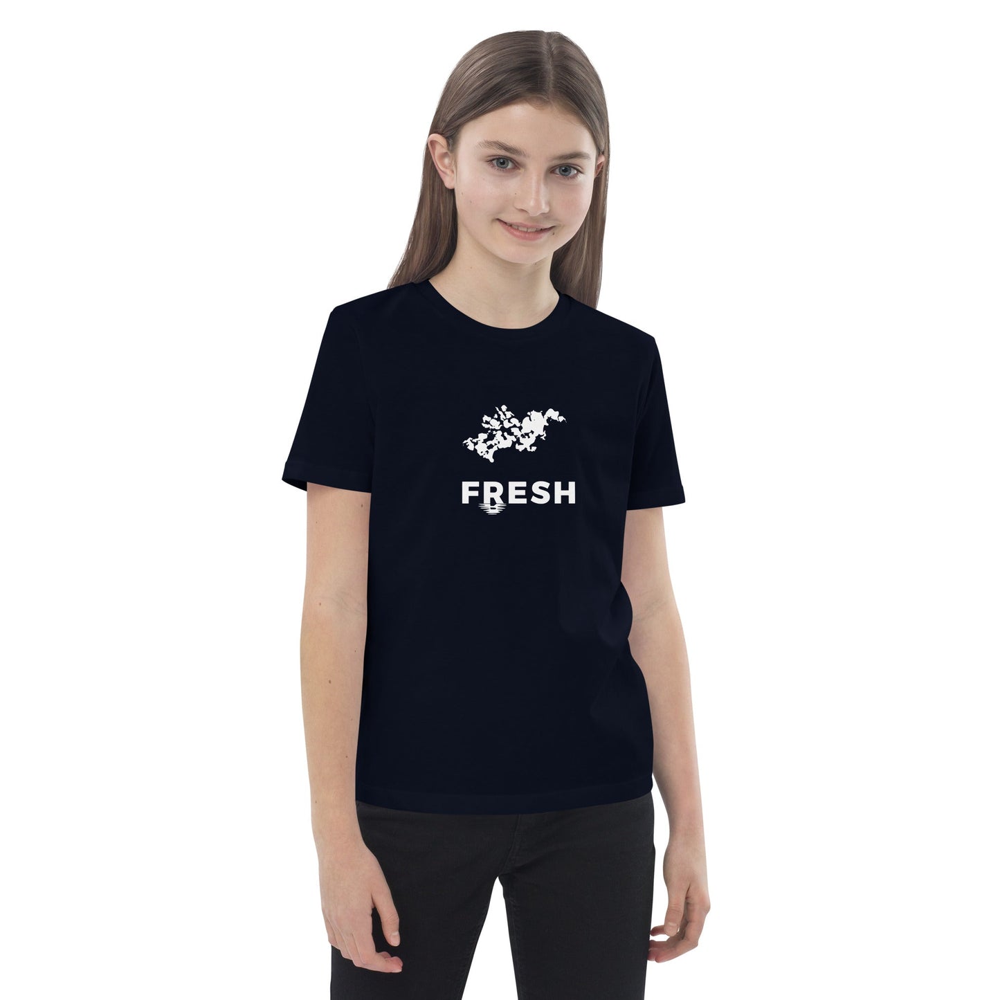 Custom FreshKids Fresh BW Organic cotton kids t-shirt