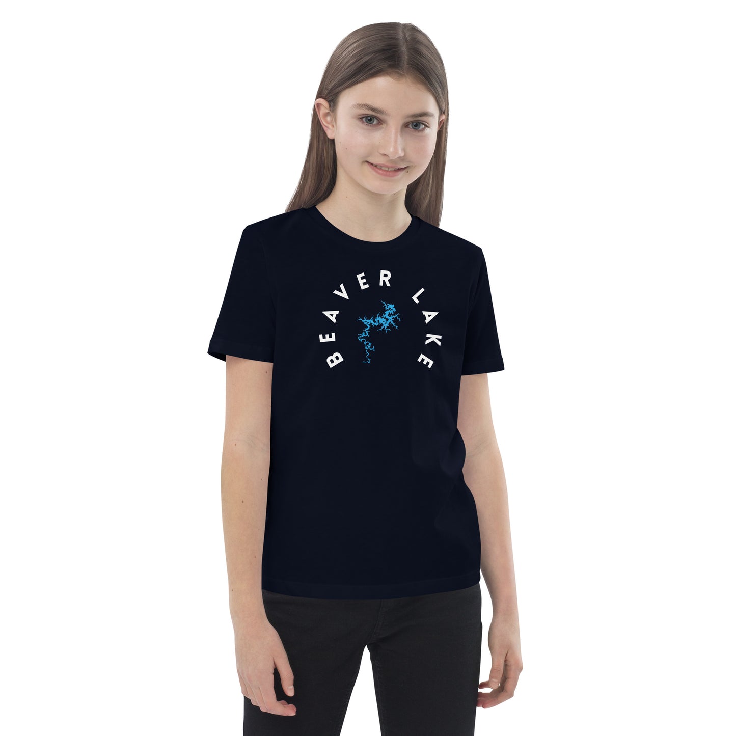 Beaver Lake Arkansas Freshwater WB Organic cotton kids t-shirt