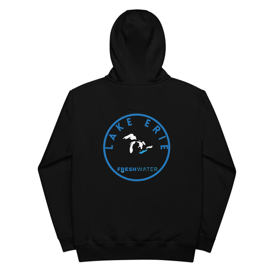 Lake Erie Great Lakes Freshwater Premium eco hoodie