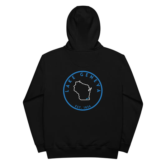 Lake Geneva Wisconsin Freshwater SO Premium eco hoodie
