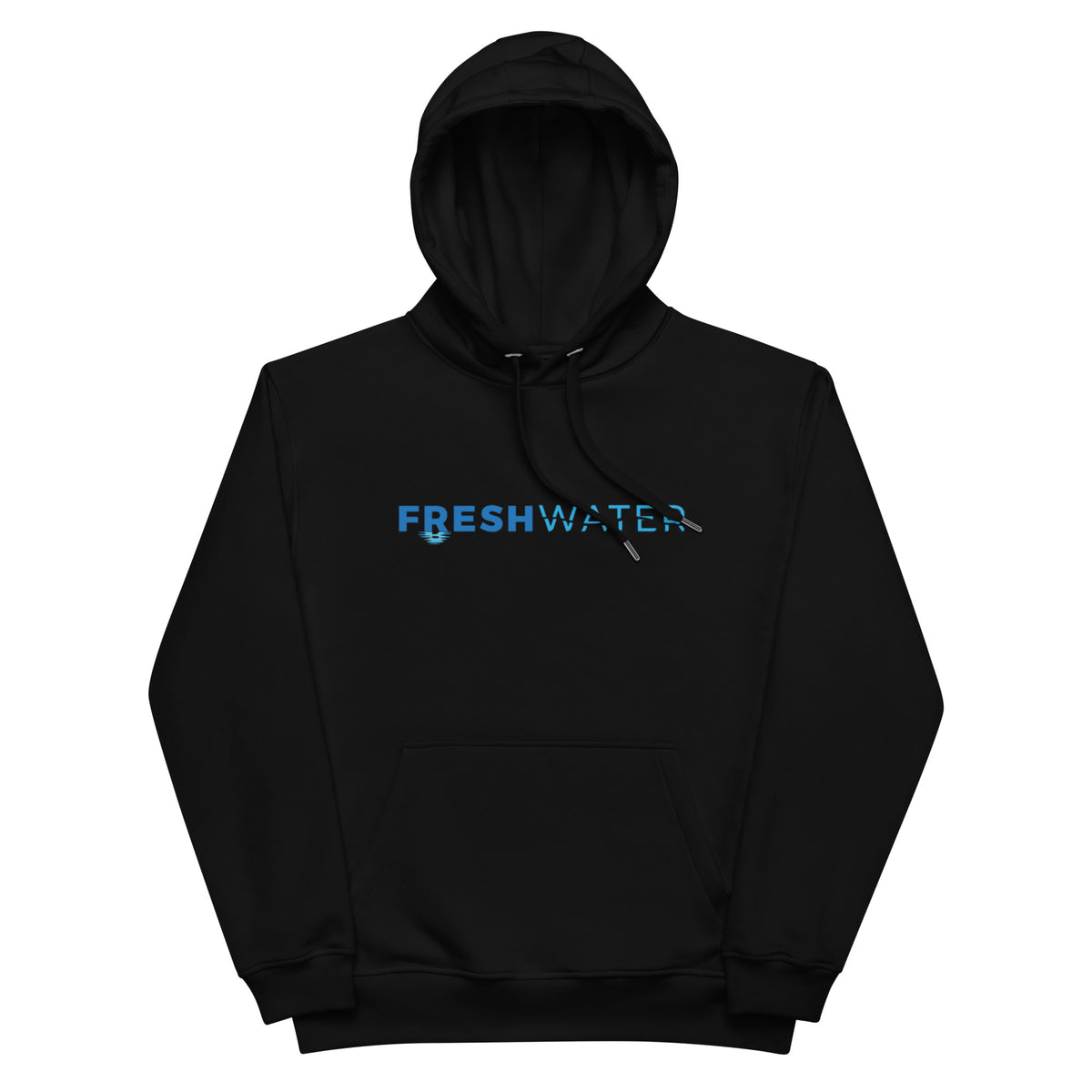 Lake of the Ozarks Freshwater Blue Premium eco hoodie
