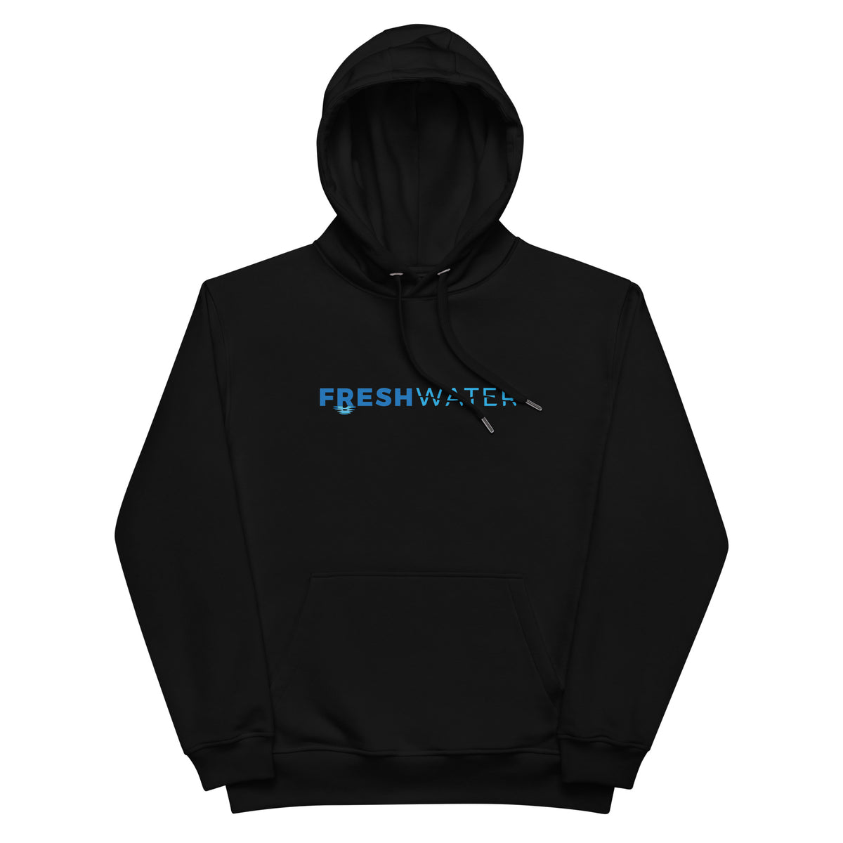 Lake George Florida Freshwater Blue Premium eco hoodie