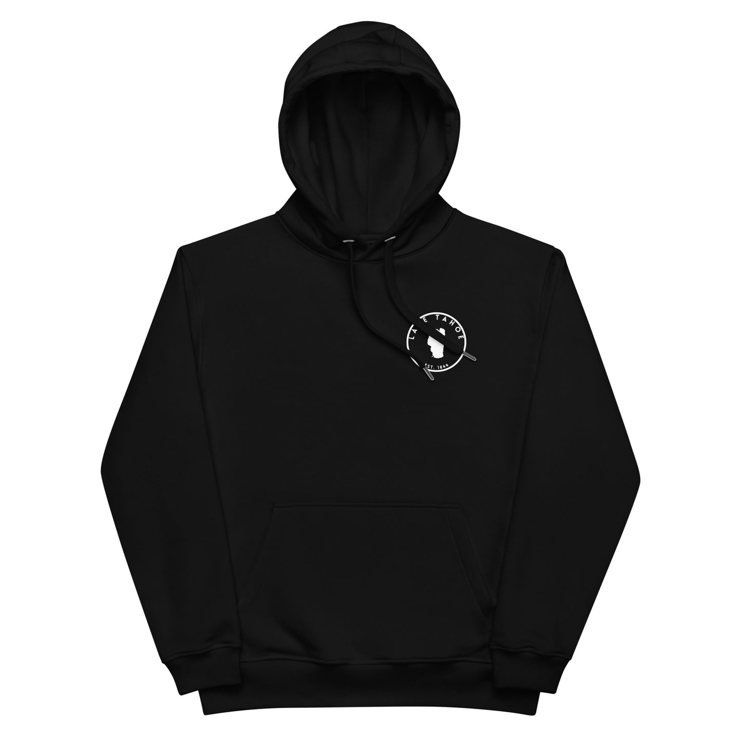 Lake Tahoe California Nevada Freshwater LO BW Premium eco hoodie