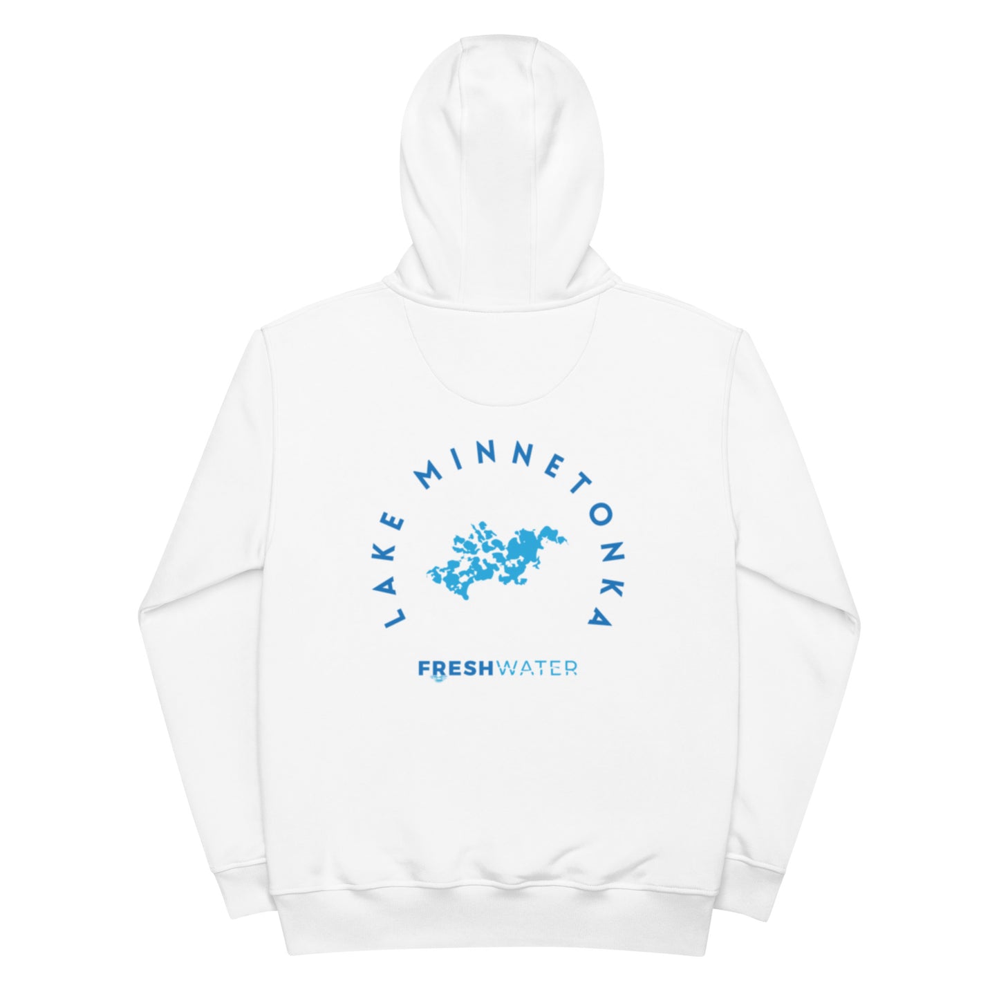 Freshwater Minnetonka Blue Premium eco hoodie