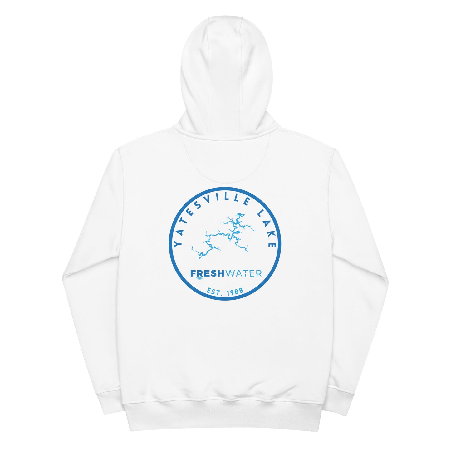 Yatesville Lake Kentucky Freshwater SO FB Premium eco hoodie