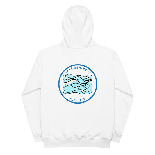 Lake Seminole Florida Georgia Alabama Freshwater Waves Premium eco hoodie