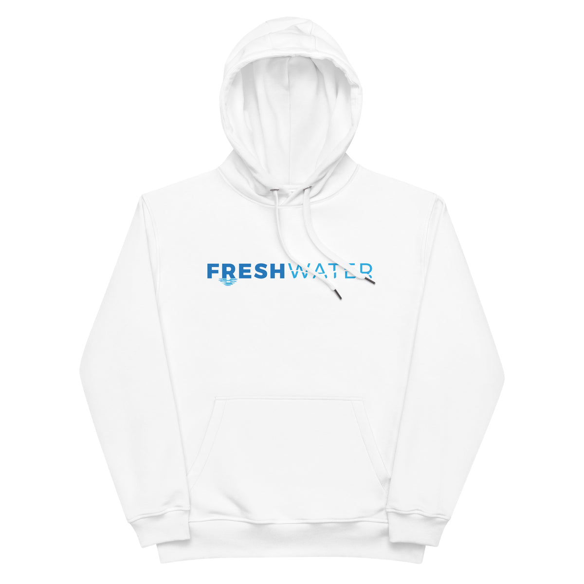 Lake Michigan Freshwater Blue Premium eco hoodie