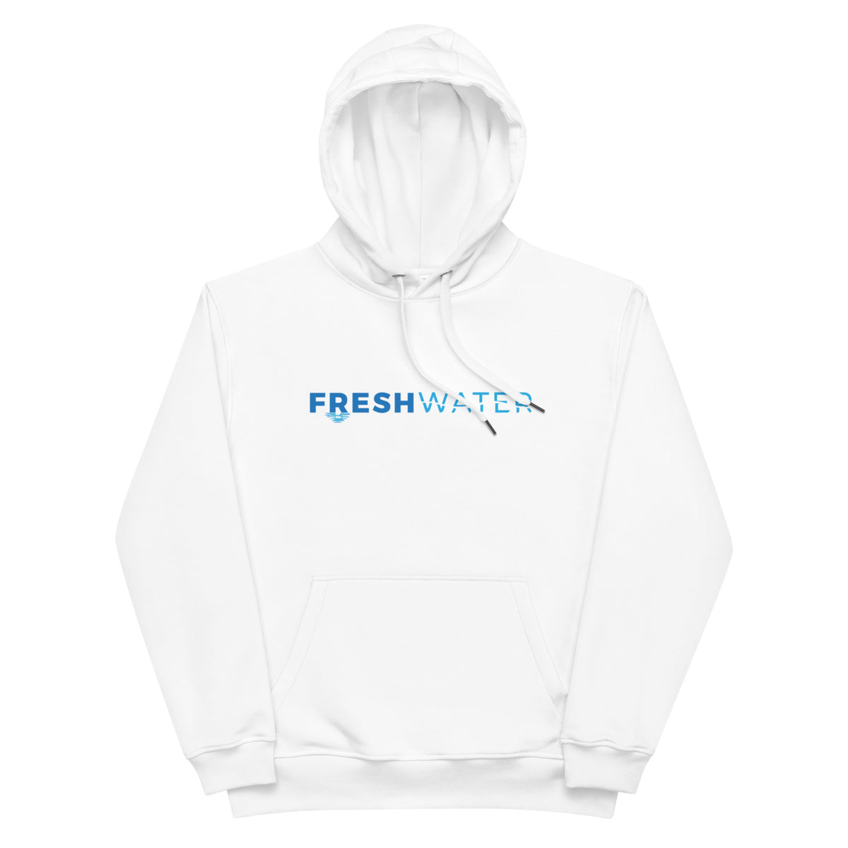Lake of the Ozarks Freshwater Blue Premium eco hoodie