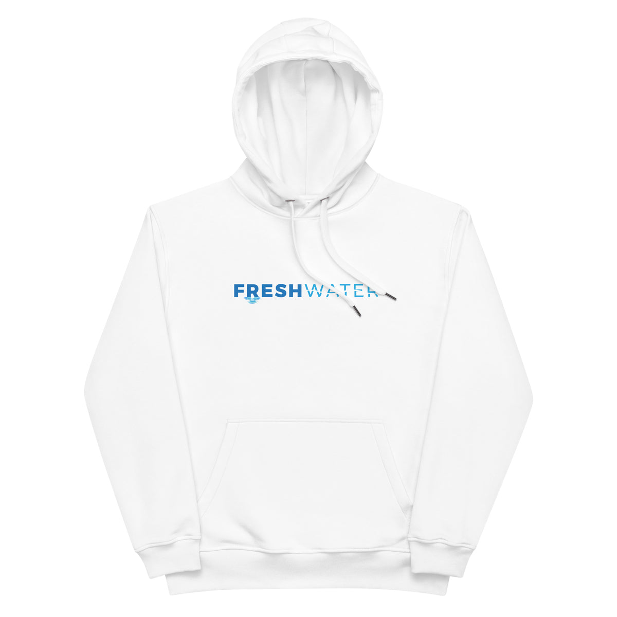 Lake George Florida Freshwater Blue Premium eco hoodie