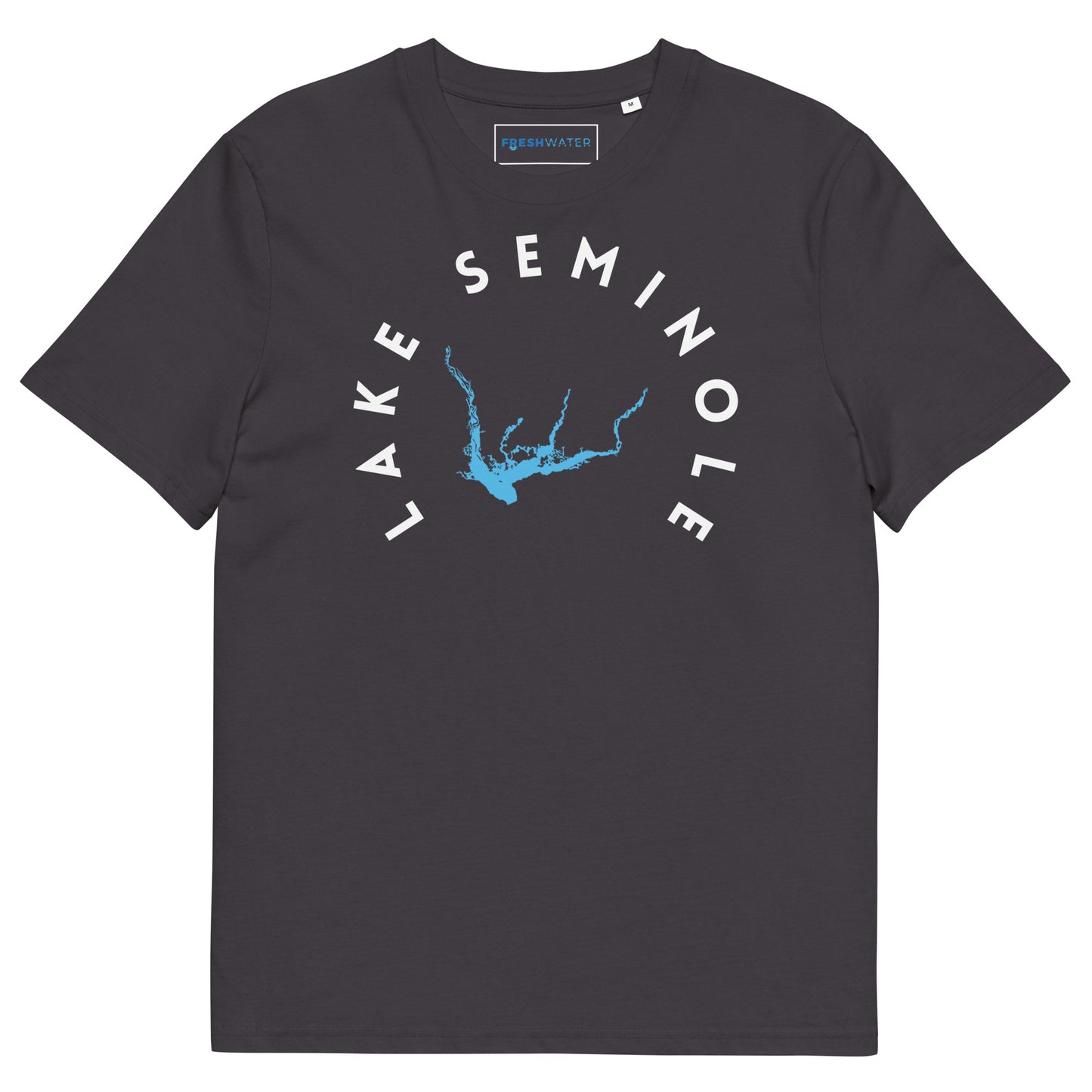 Lake Seminole Florida Freshwater WB Unisex organic cotton t-shirt