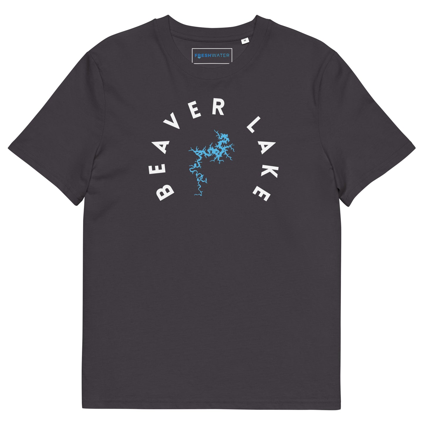 Beaver Lake Arkansas Freshwater WB Unisex organic cotton t-shirt
