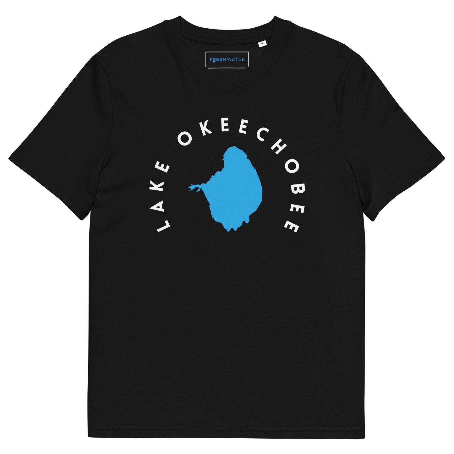 Lake Okeechobee Freshwater WB Unisex organic cotton t-shirt