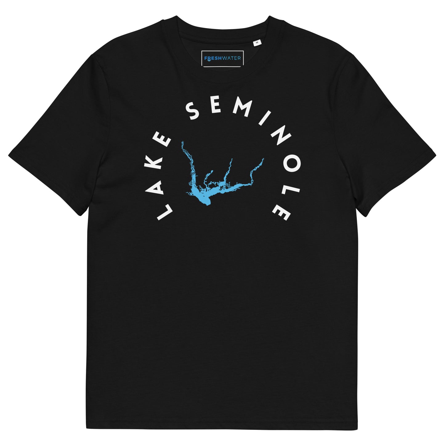 Lake Seminole Florida Freshwater WB Unisex organic cotton t-shirt