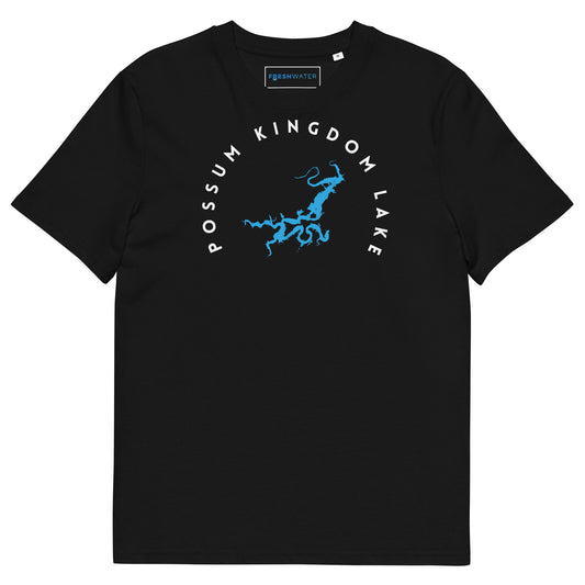 Possum Kingdom Lake Texas Freshwater WB Unisex organic cotton t-shirt