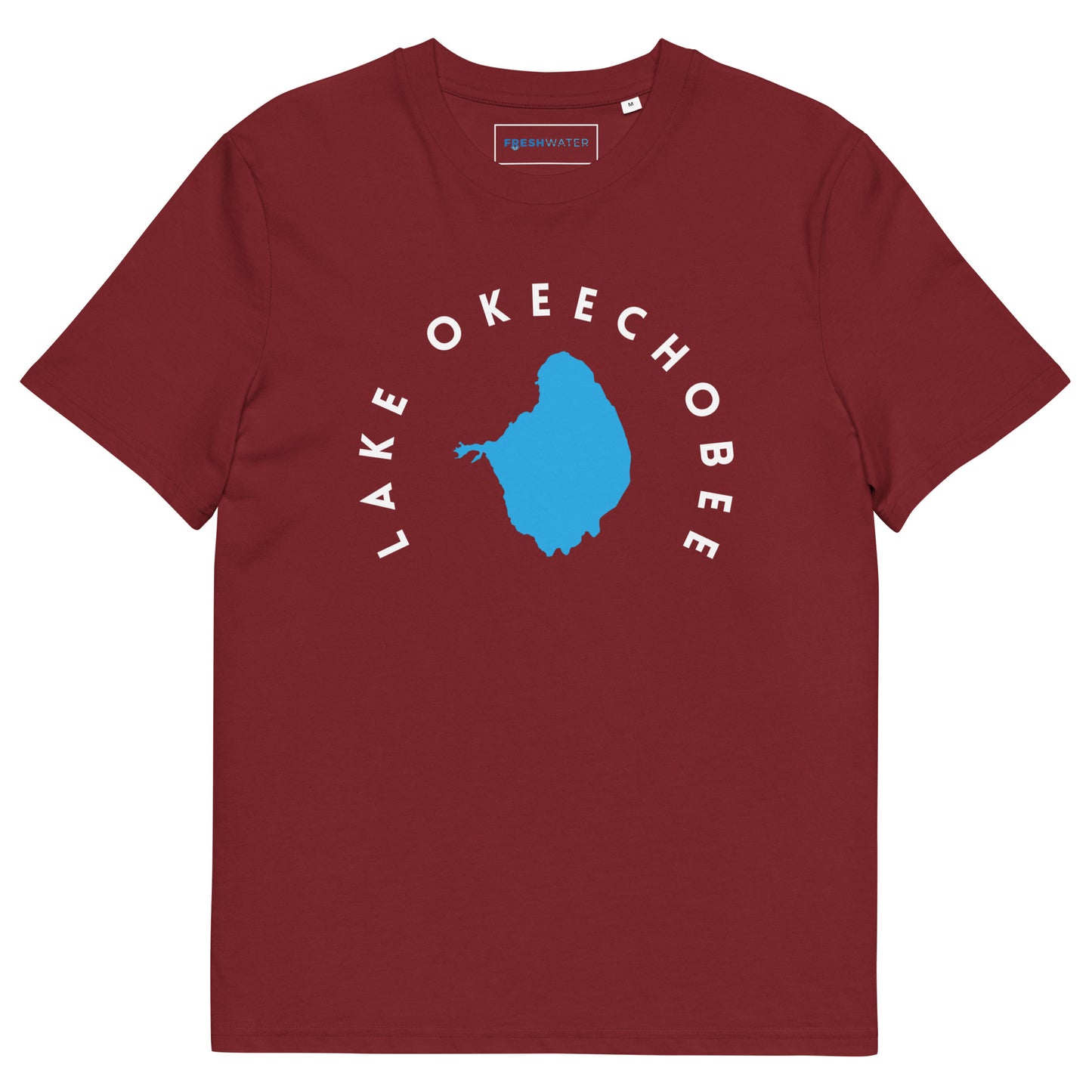 Lake Okeechobee Freshwater WB Unisex organic cotton t-shirt