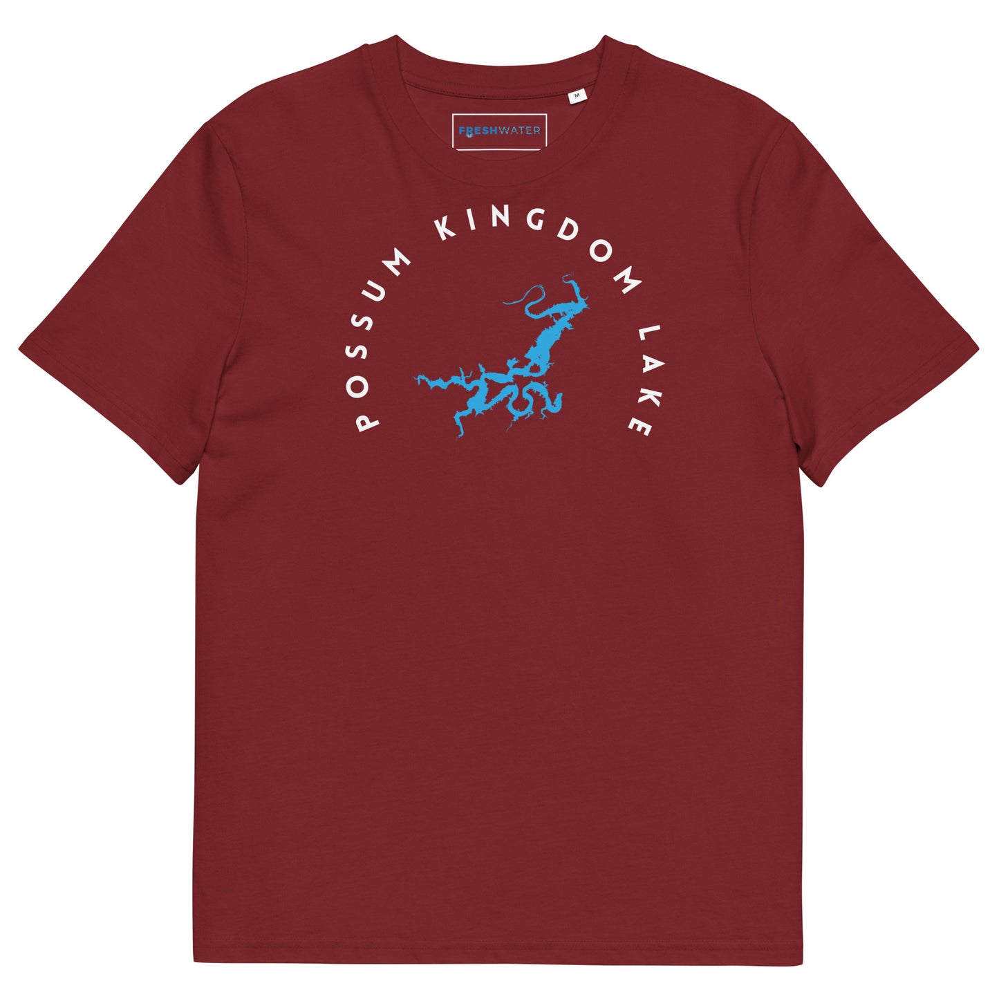 Possum Kingdom Lake Texas Freshwater WB Unisex organic cotton t-shirt