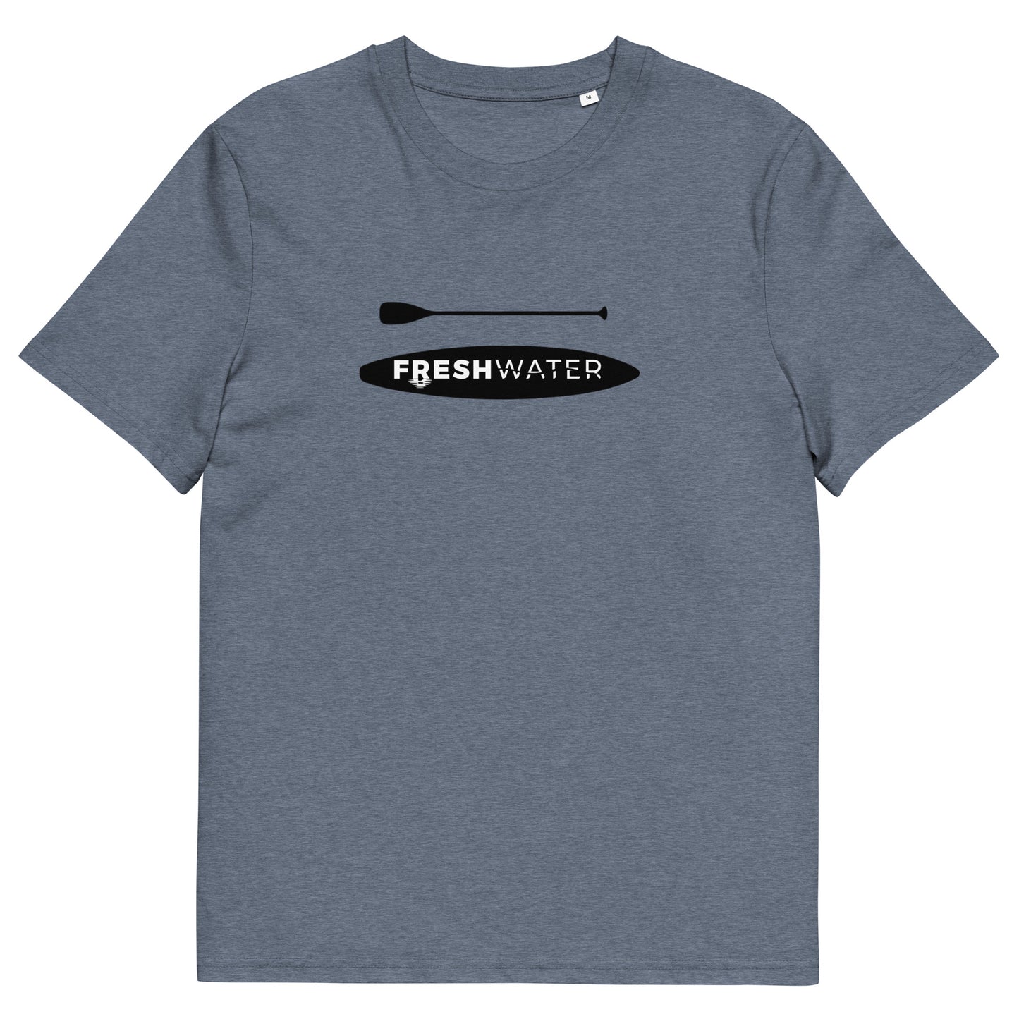 Freshwater Paddling Unisex organic cotton t-shirt