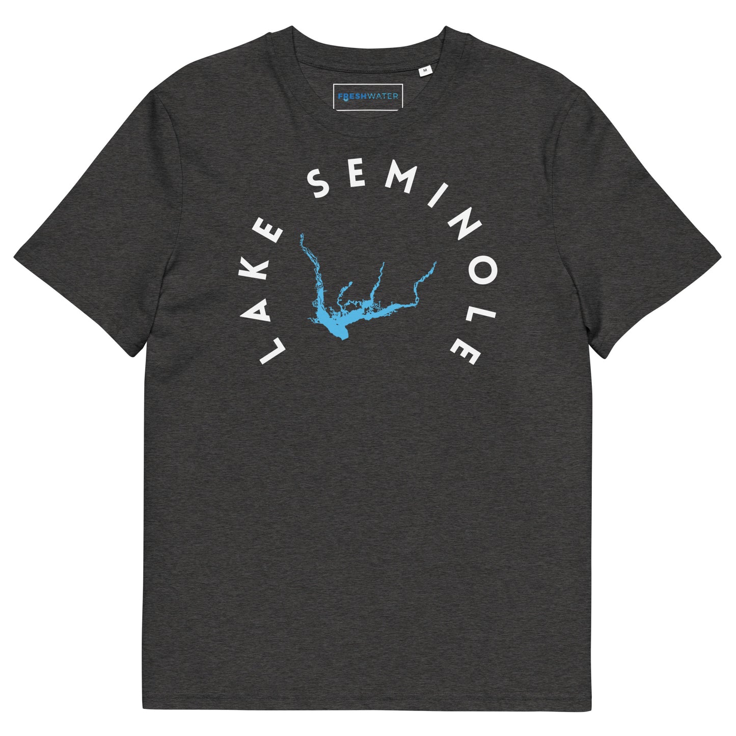Lake Seminole Florida Freshwater WB Unisex organic cotton t-shirt