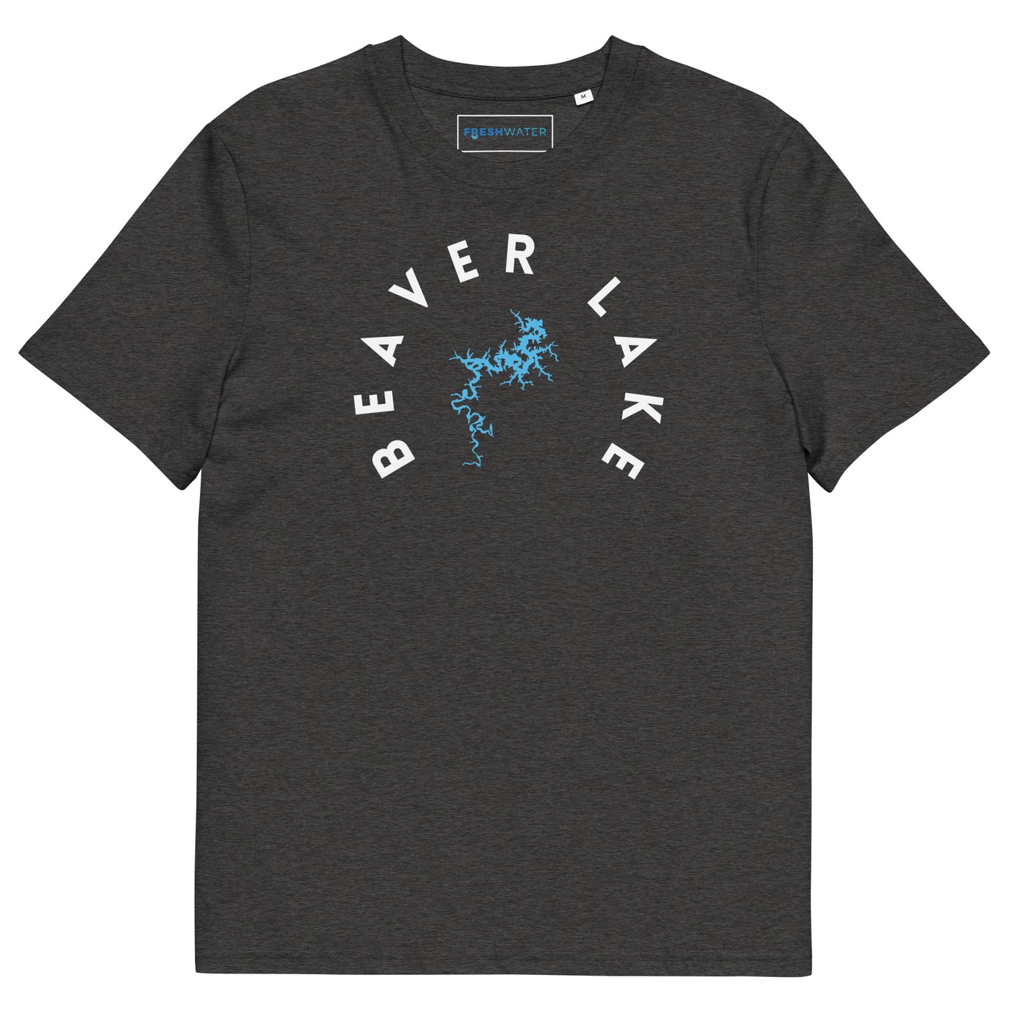 Beaver Lake Arkansas Freshwater WB Unisex organic cotton t-shirt