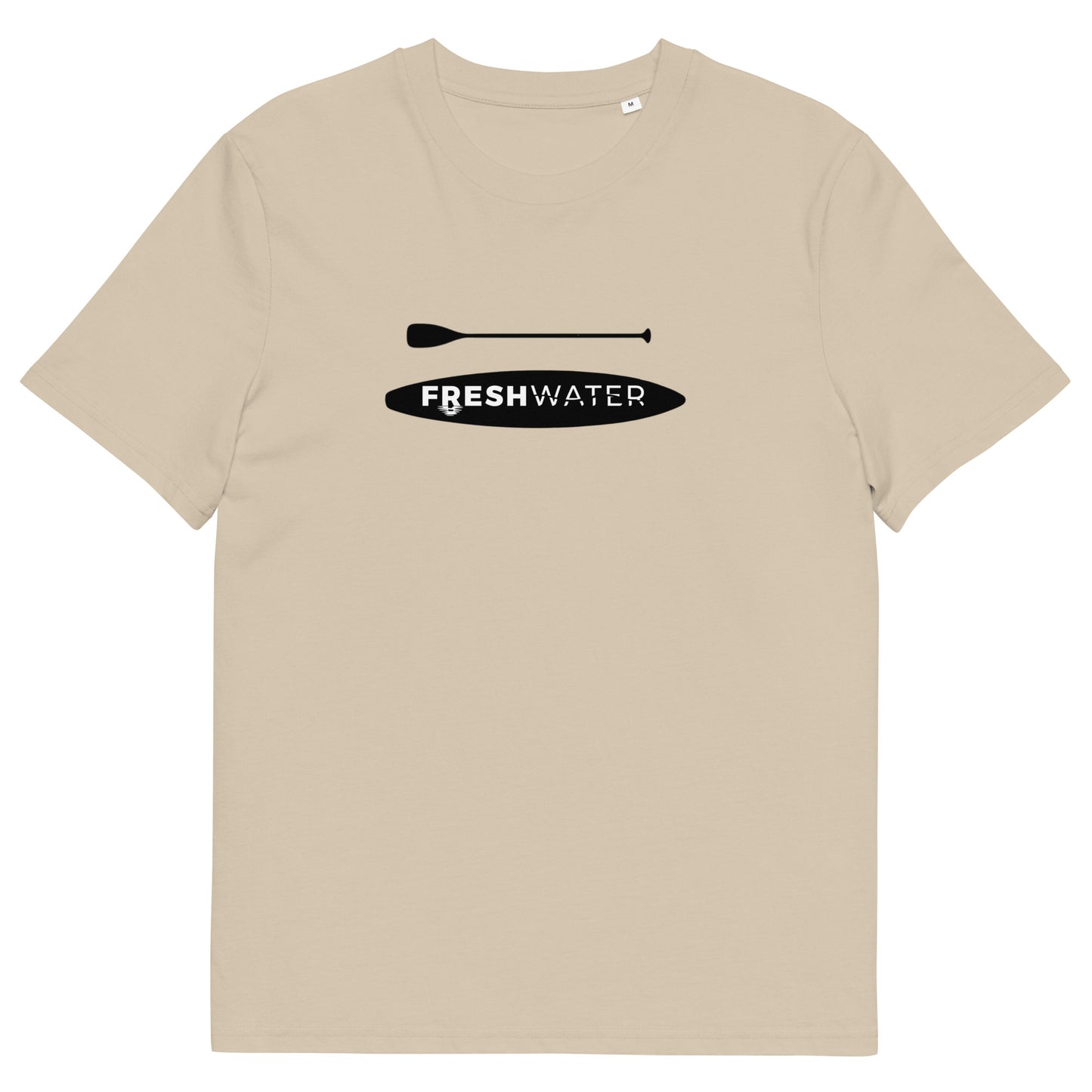 Freshwater Paddling Unisex organic cotton t-shirt