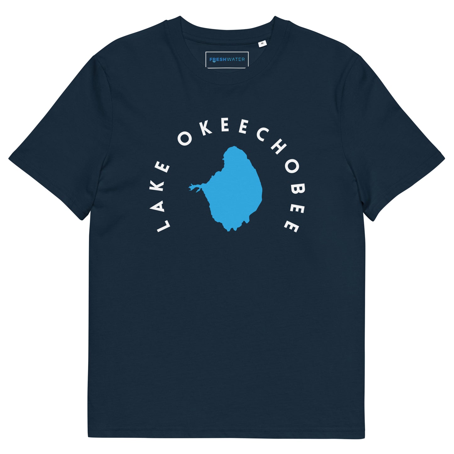 Lake Okeechobee Freshwater WB Unisex organic cotton t-shirt