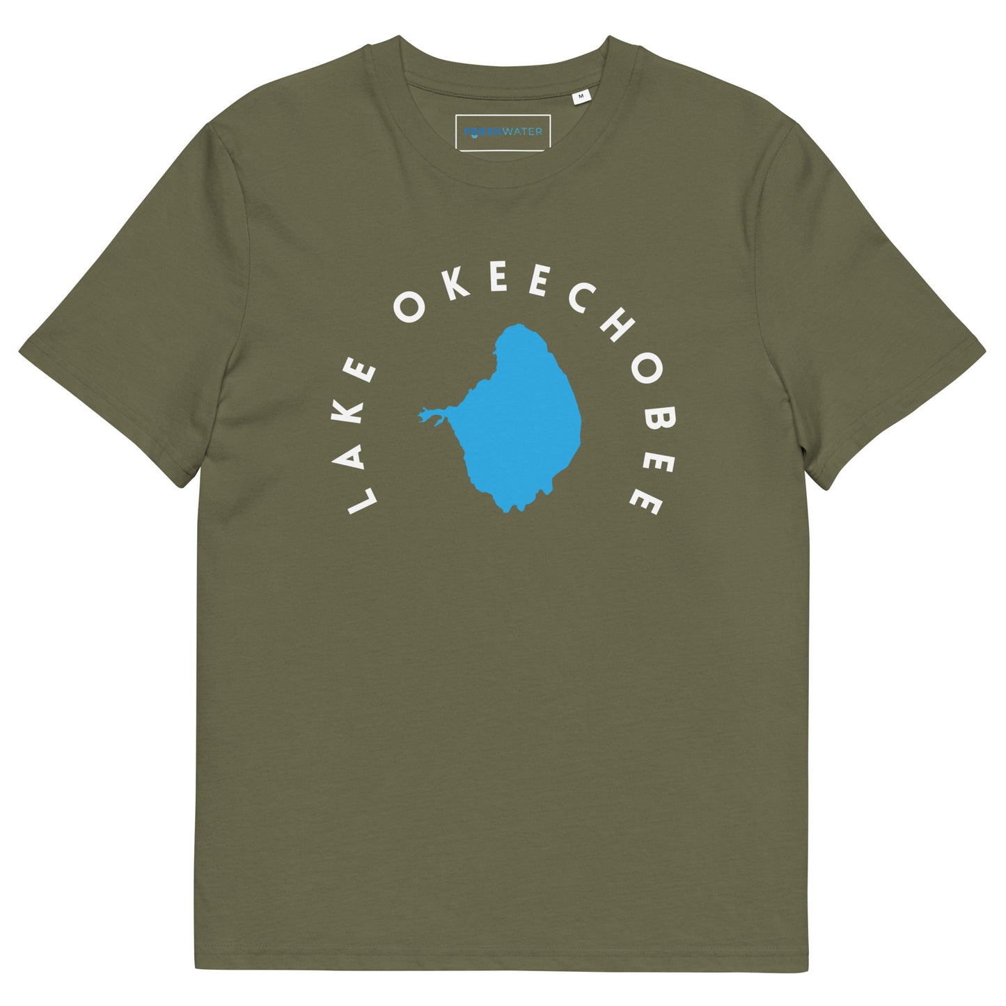 Lake Okeechobee Freshwater WB Unisex organic cotton t-shirt