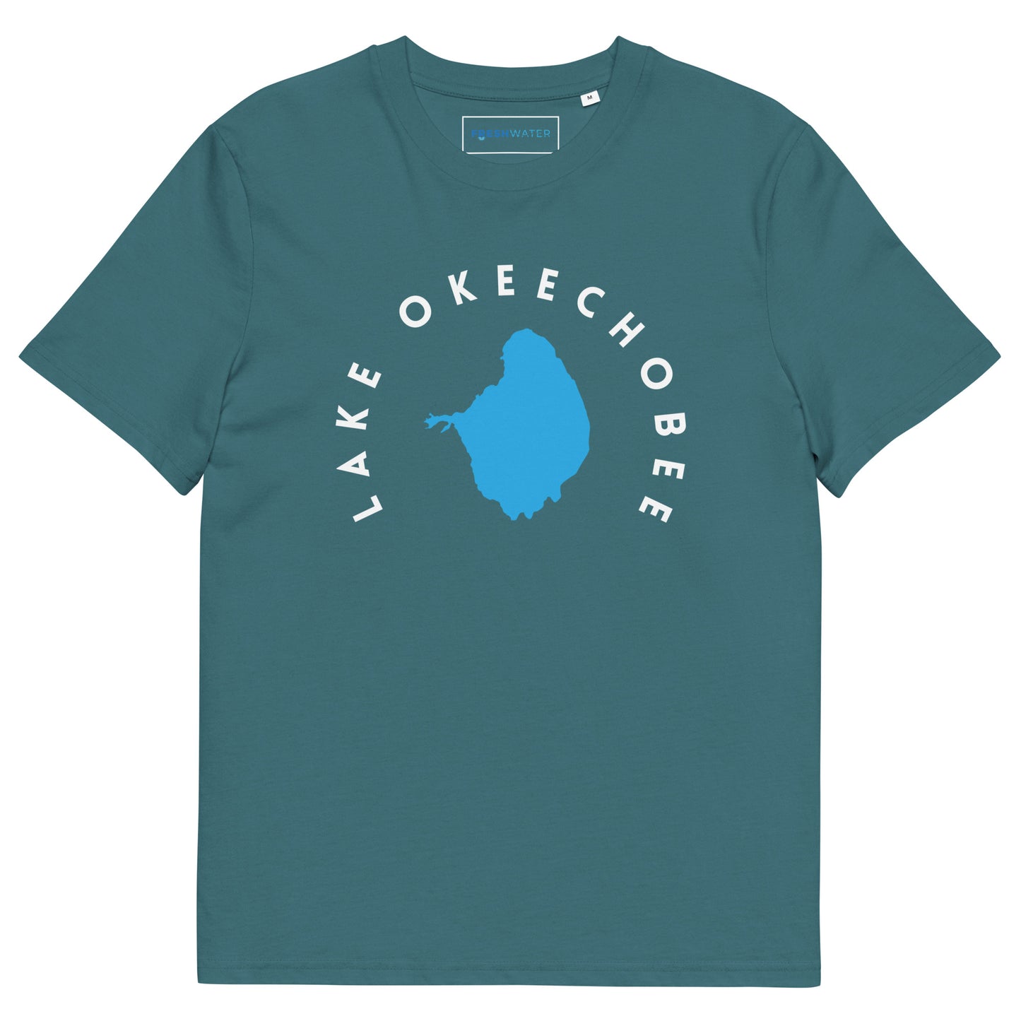 Lake Okeechobee Freshwater WB Unisex organic cotton t-shirt