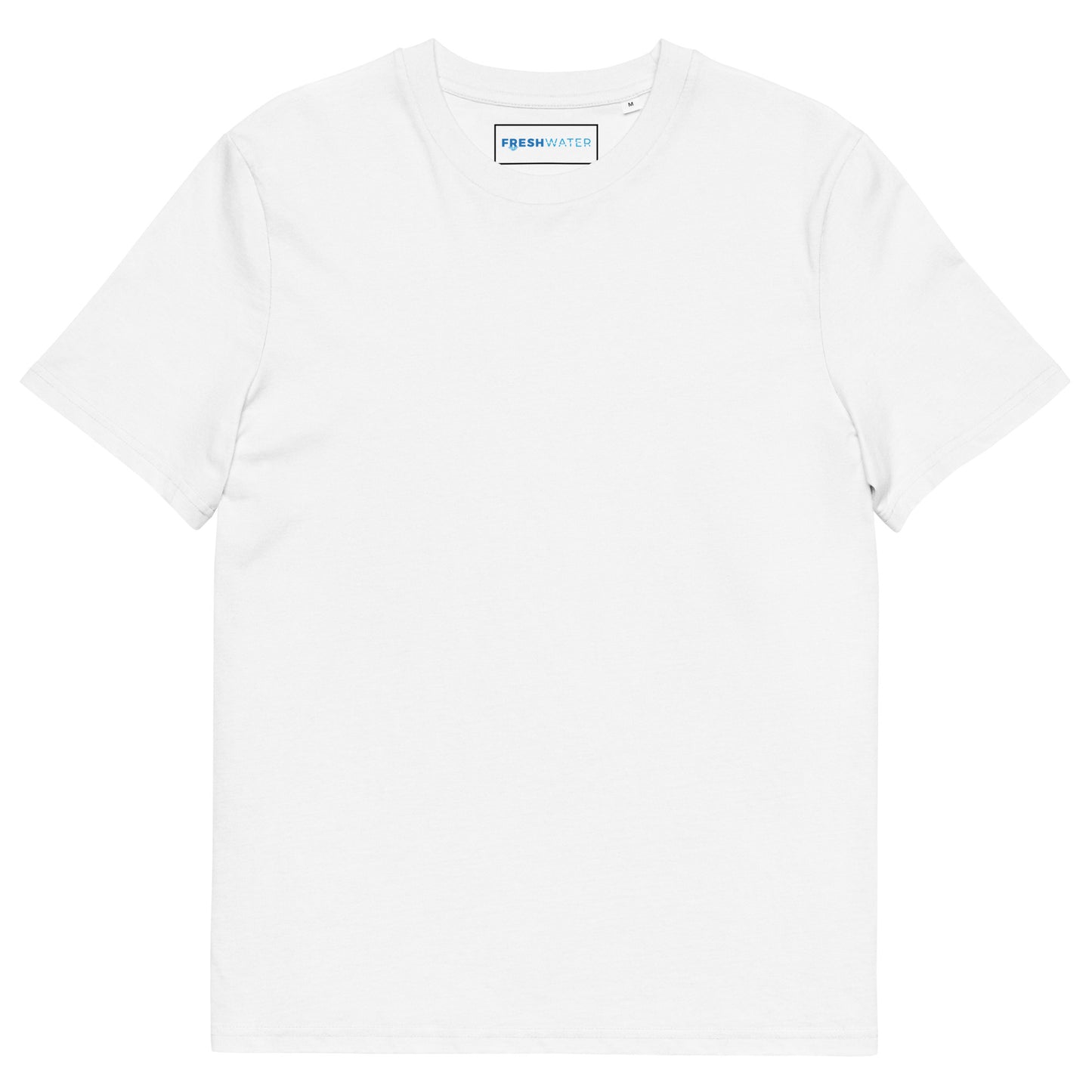 Lake. Nights. Freshwater BW Unisex organic cotton t-shirt
