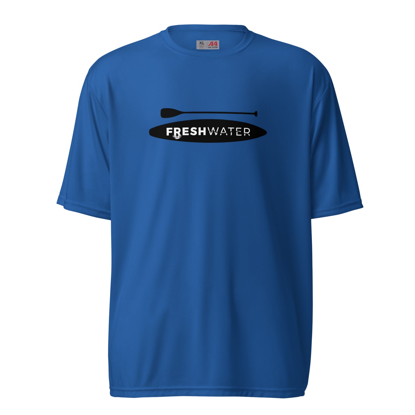 Freshwater Paddling Unisex performance crew neck t-shirt